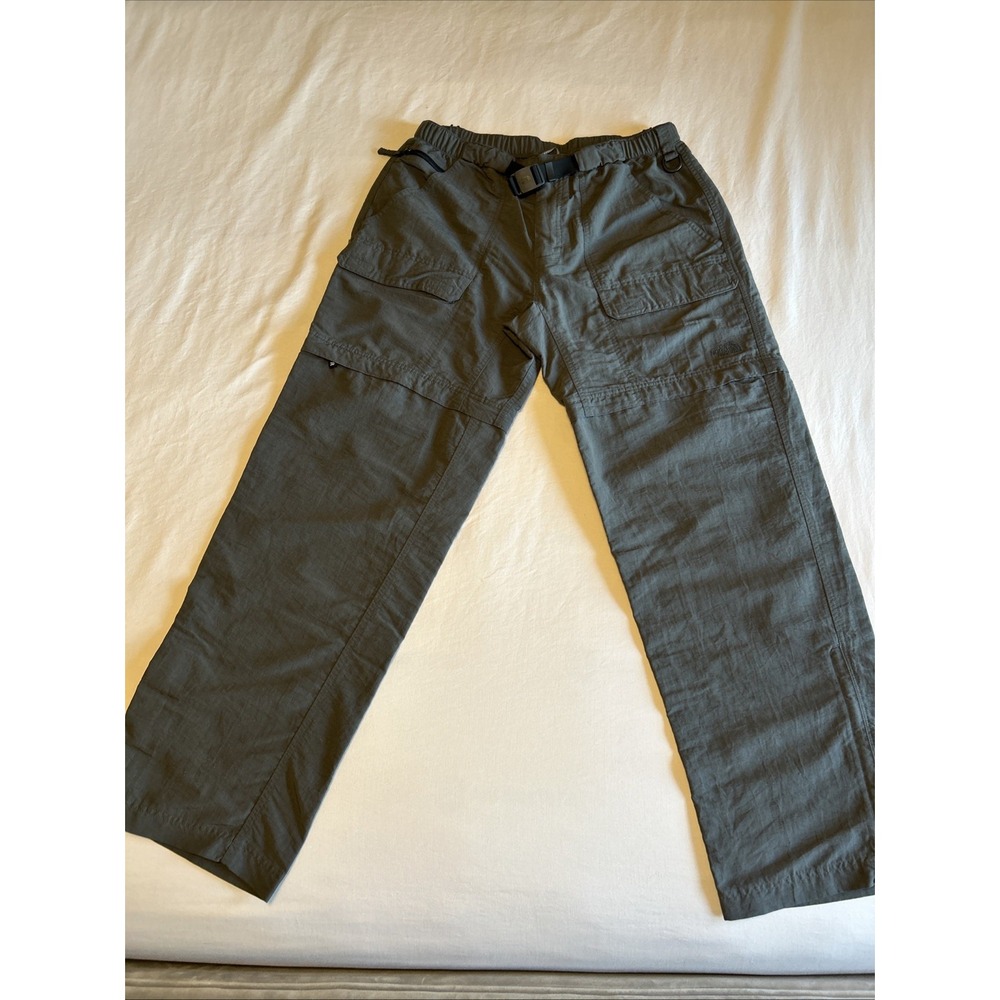 The North Face Men's Dark Gray Convertible Hiking Pants Large
